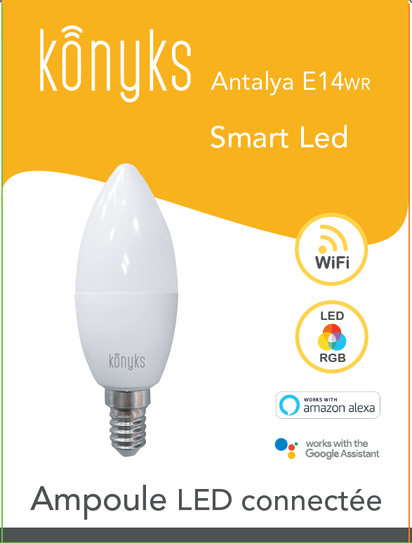 Ampoule E14 connectée pour luminaires Uphile
