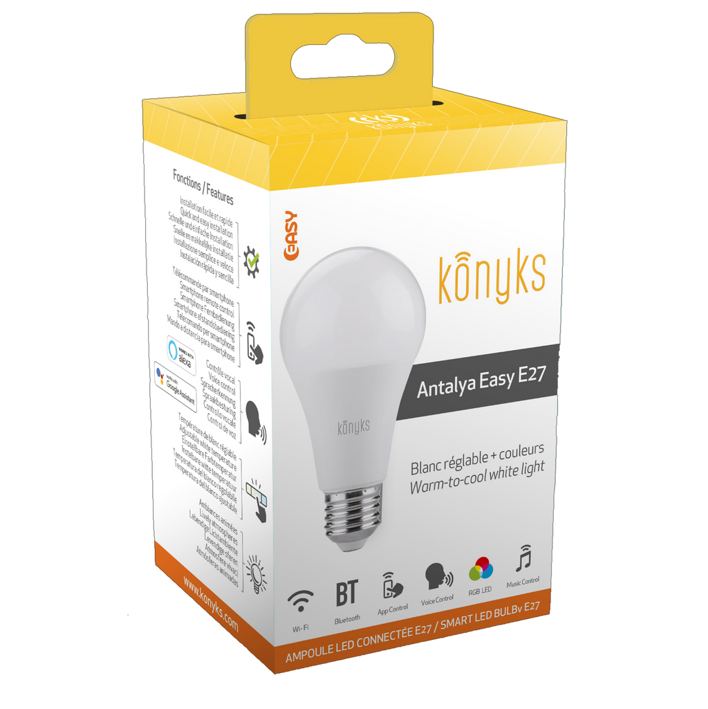 Ampoule LED E27 Konyks pour luminaires Uphile