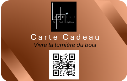 Uphile carte cadeau modèle